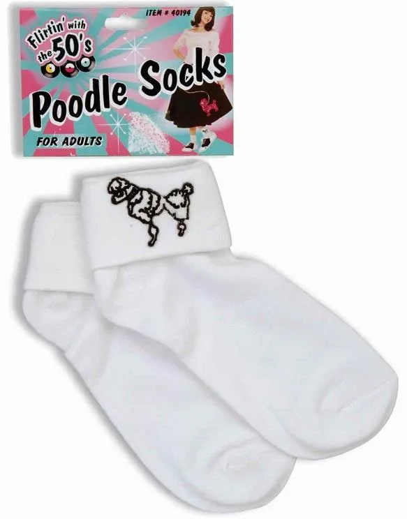 50's Style Poddle Socks