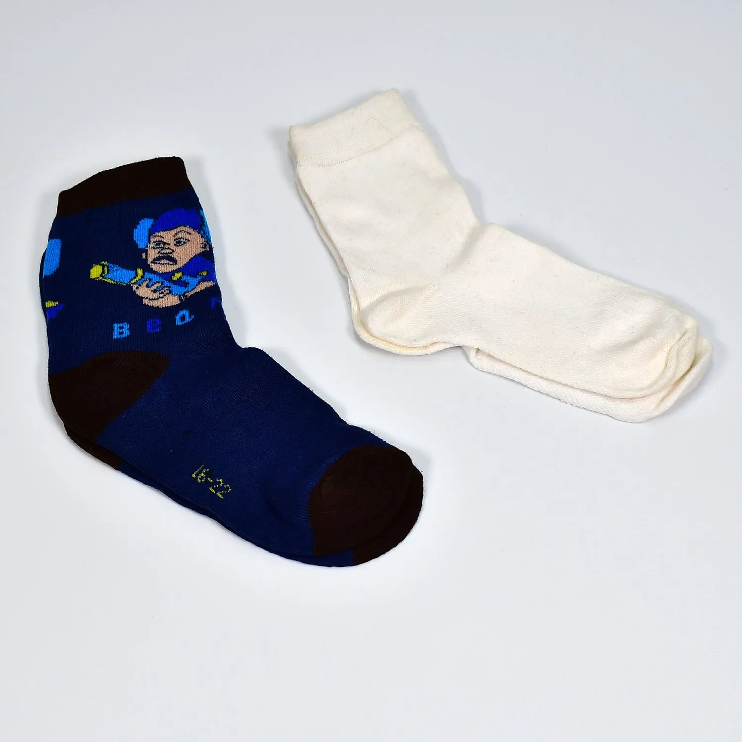 6367 1PAIR SOCKS PRINTED TRENDY MULTIPLE DESIGNER SOCKS