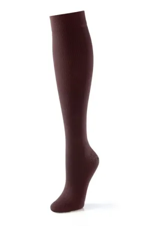 Activa Class 2 Unisex Ribbed Support Socks 18-24 mmHg Brown Medium