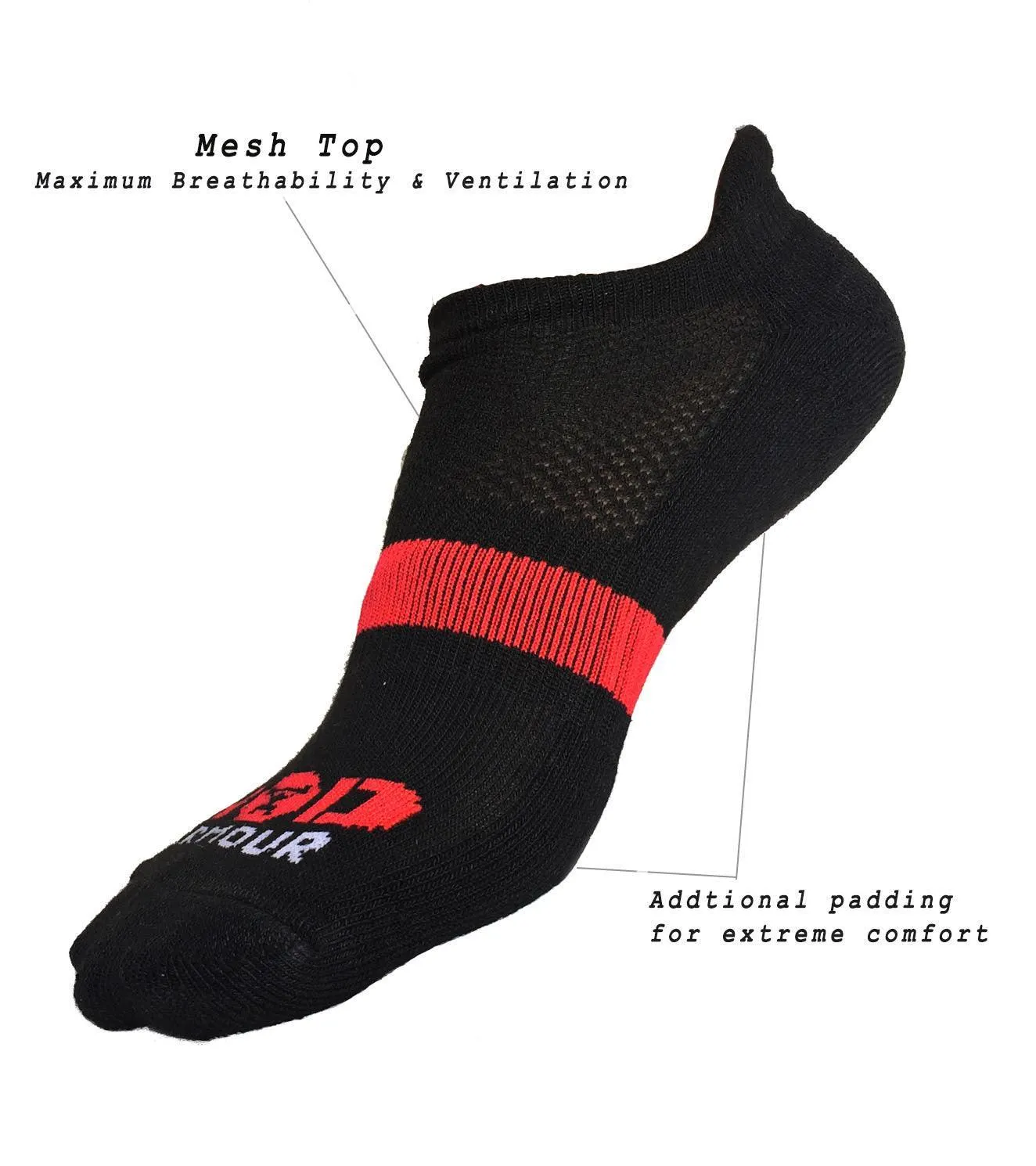 Ankle Length Breathable Training Socks