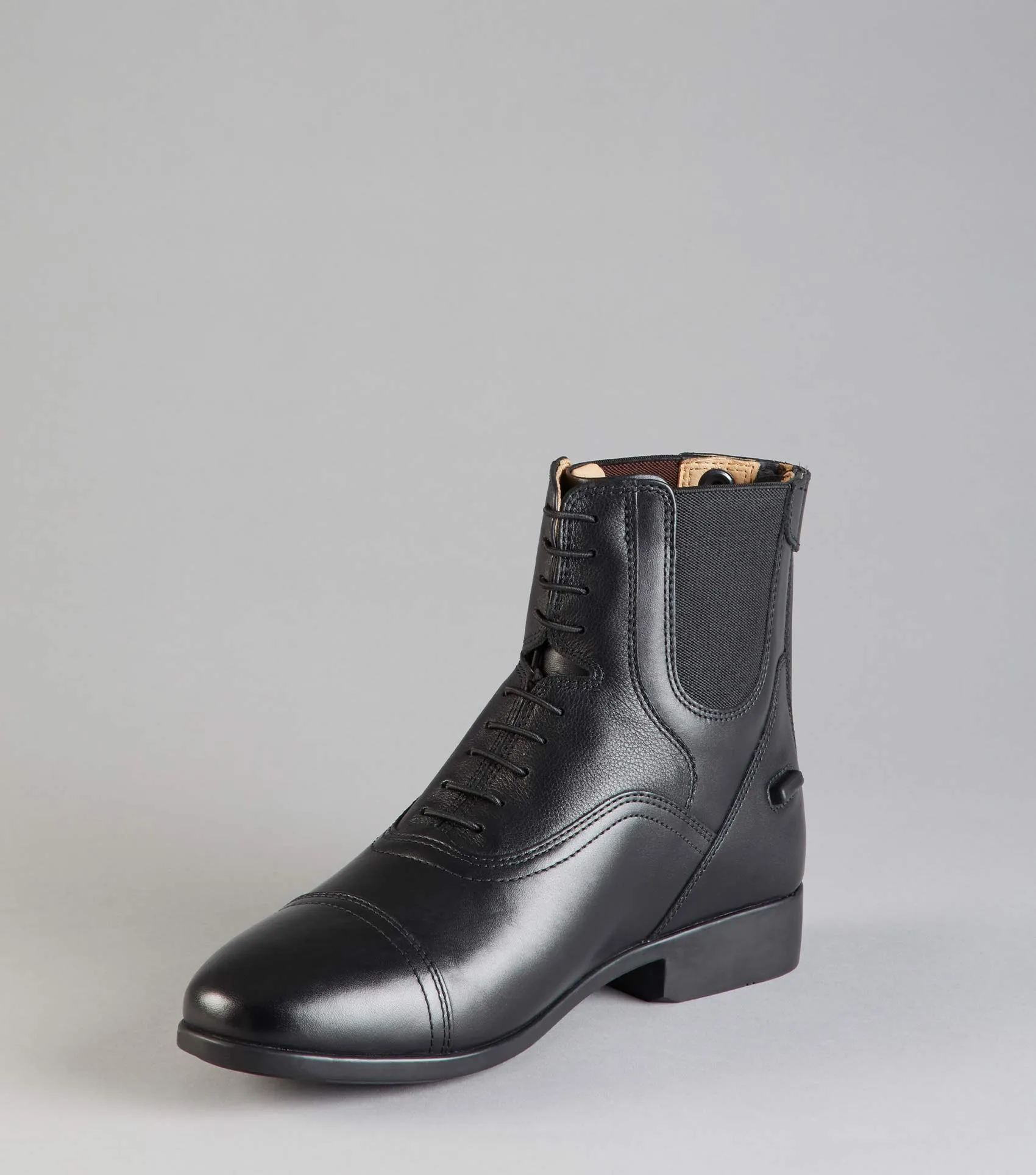 Avanti Leather Paddock Boot Black