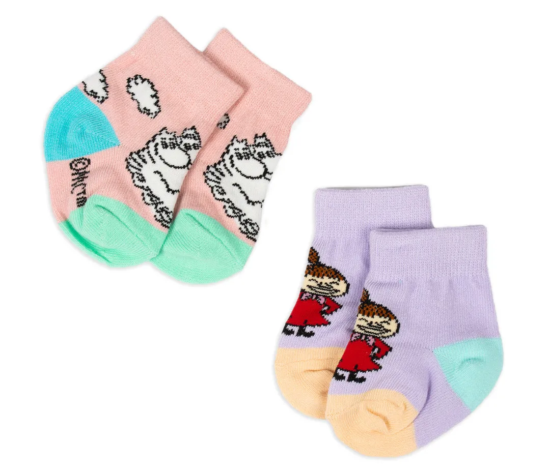 Baby Double Pack Snorkmaiden and Little My Socks