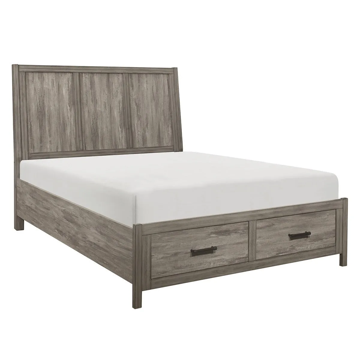 Bainbridge Queen Platform Bed with Footboard Storage