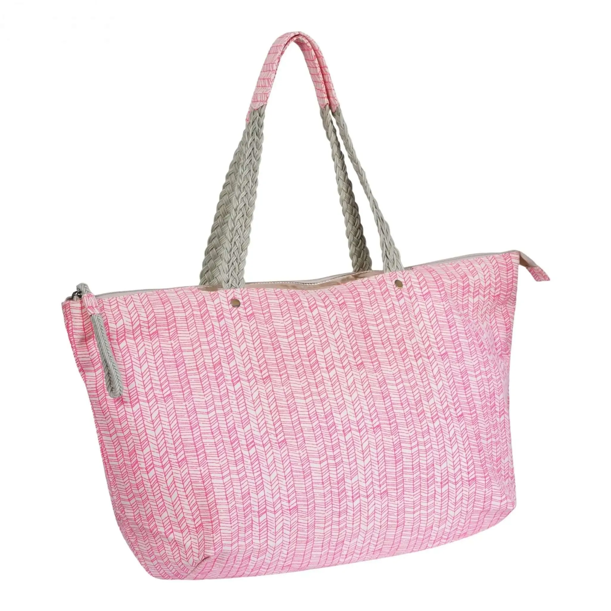 Bamboo Printed Canvas Bag