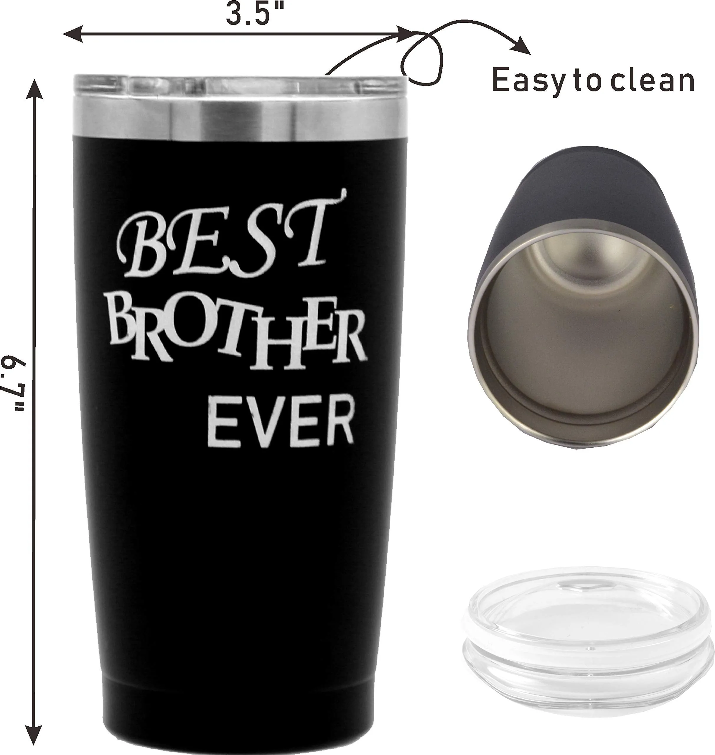 Best Brother Ever Tumbler, Best Brother Mug, Best Gifts for Brother, Birthday Gift