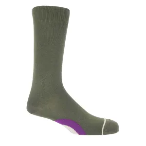 Big Target Men's Socks - Olive