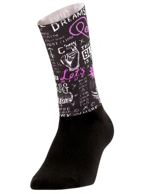 Bike Graffiti Aero Cycling Socks