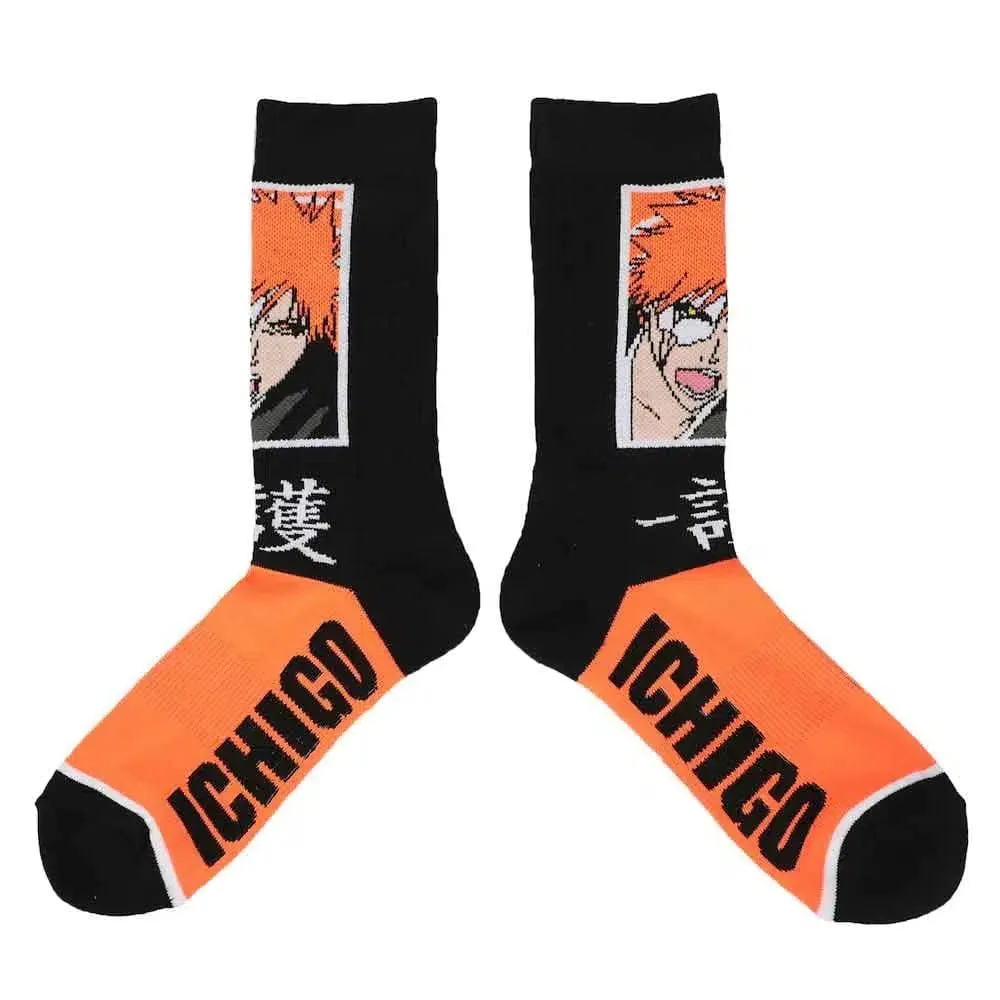 Bleach - Ichigo Kurosaki Crew Socks - Bioworld