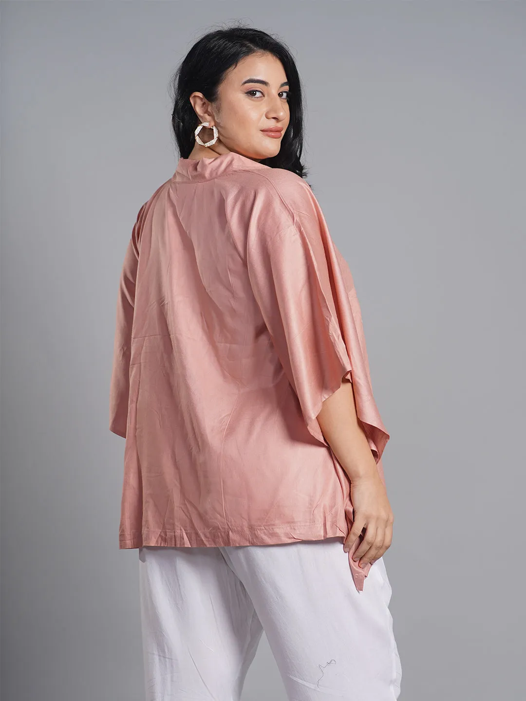 Blush Kaftan Top - BlueAllium