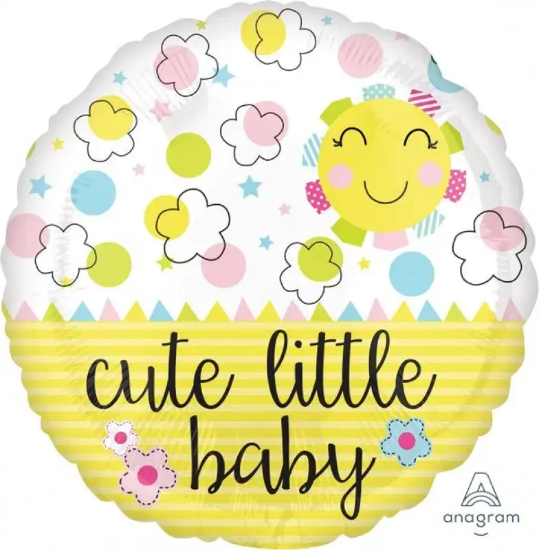 Cute Little Baby Sunshine Foil Balloon