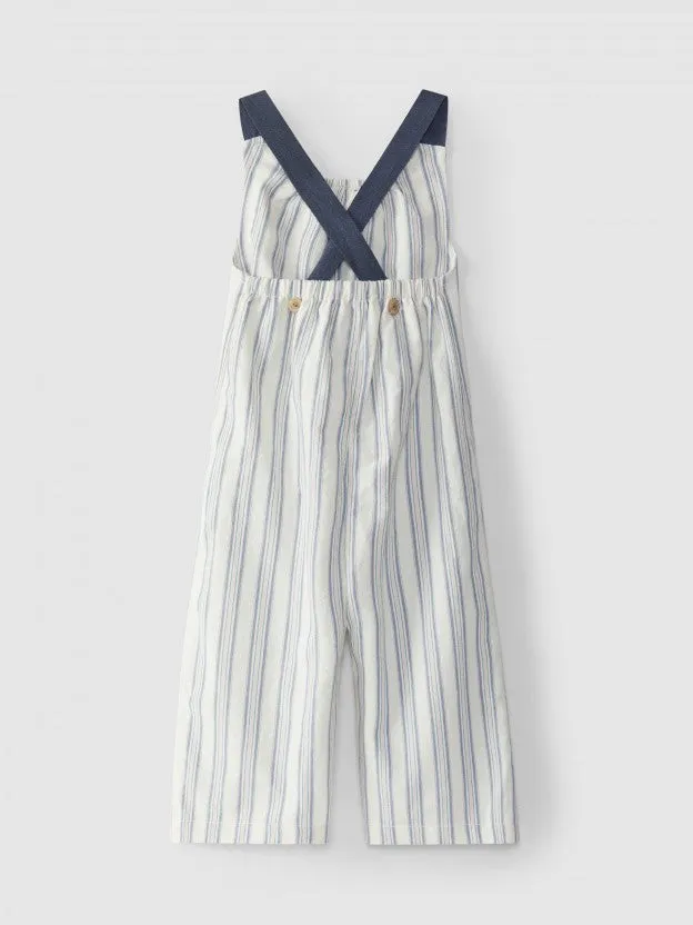 Dungarees | Multicolor Stripe