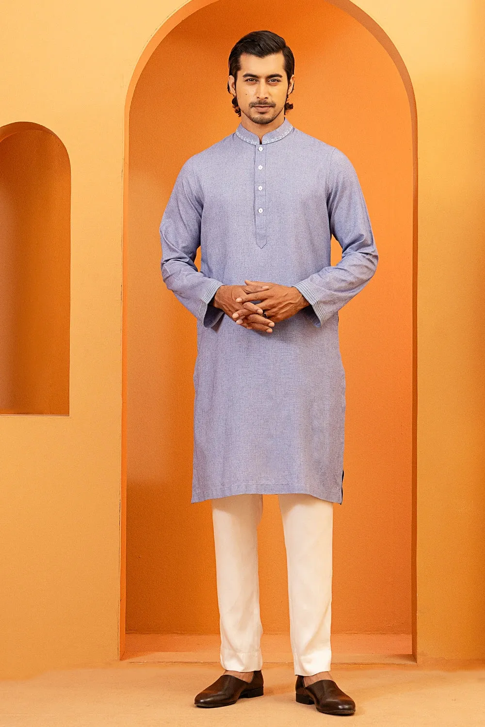 Embroidered Regular Fit Panjabi