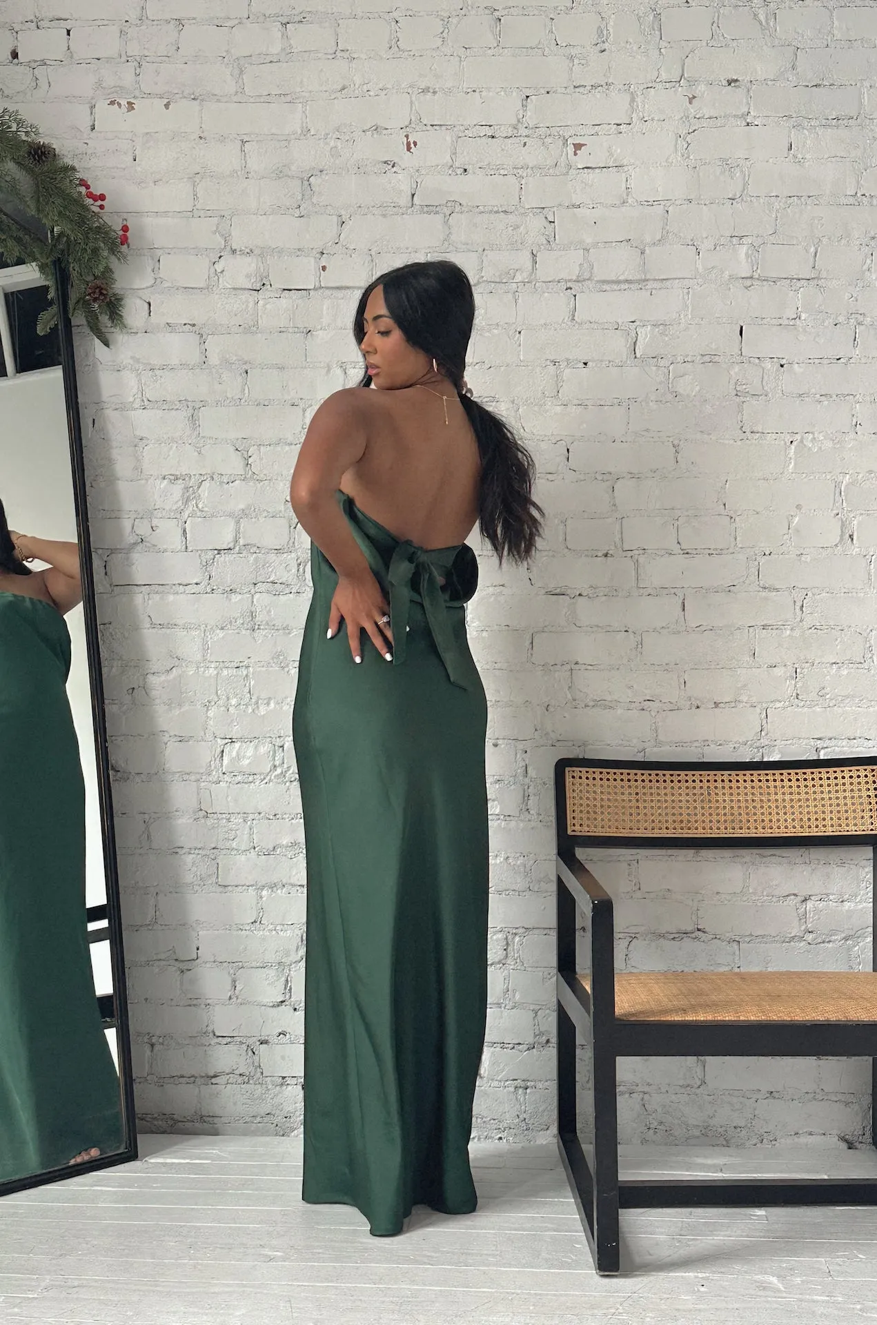 Emerald Green Maxi Dress