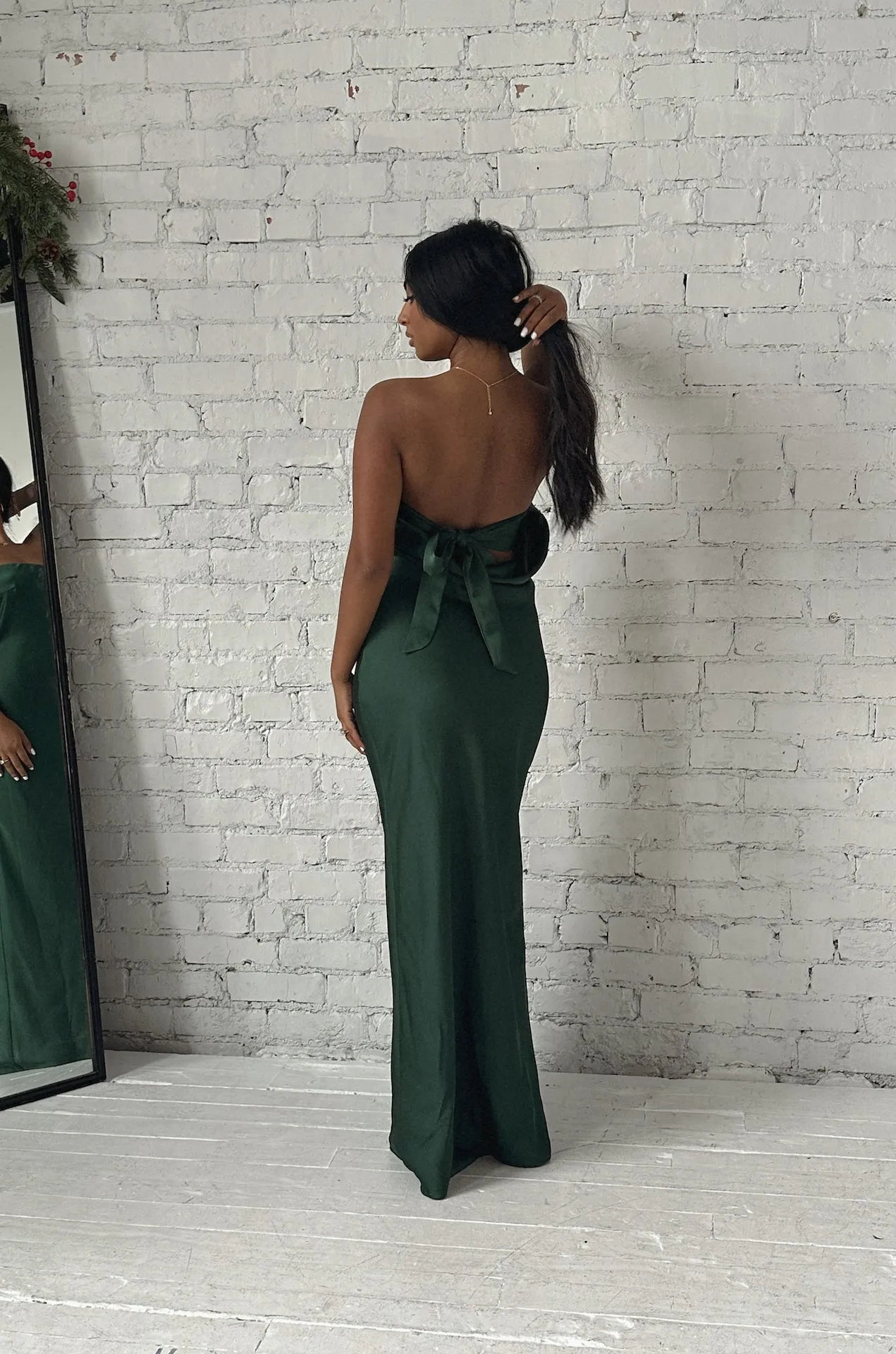 Emerald Green Maxi Dress