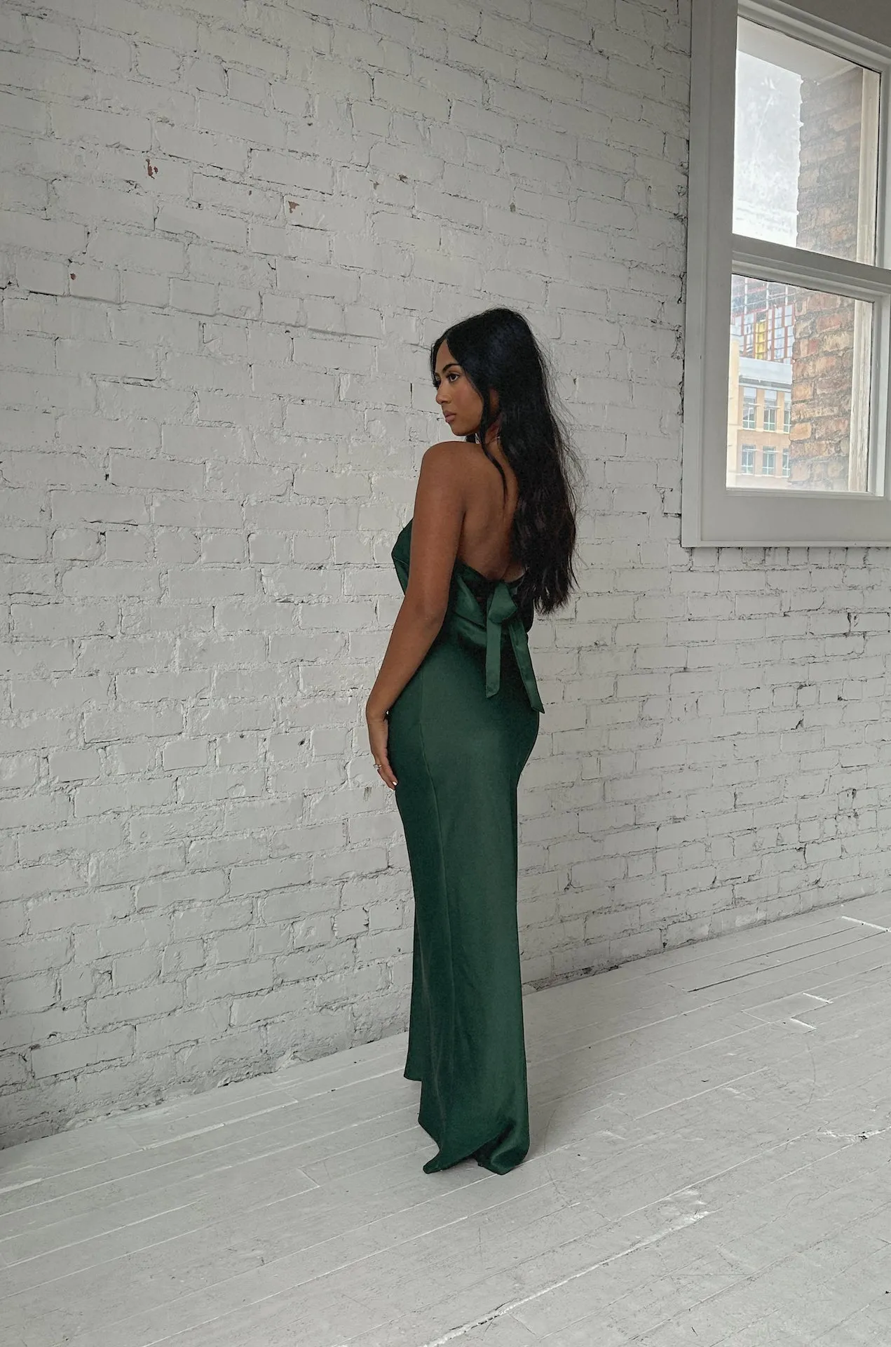 Emerald Green Maxi Dress