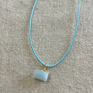 Eternity Pendant - Aquamarine