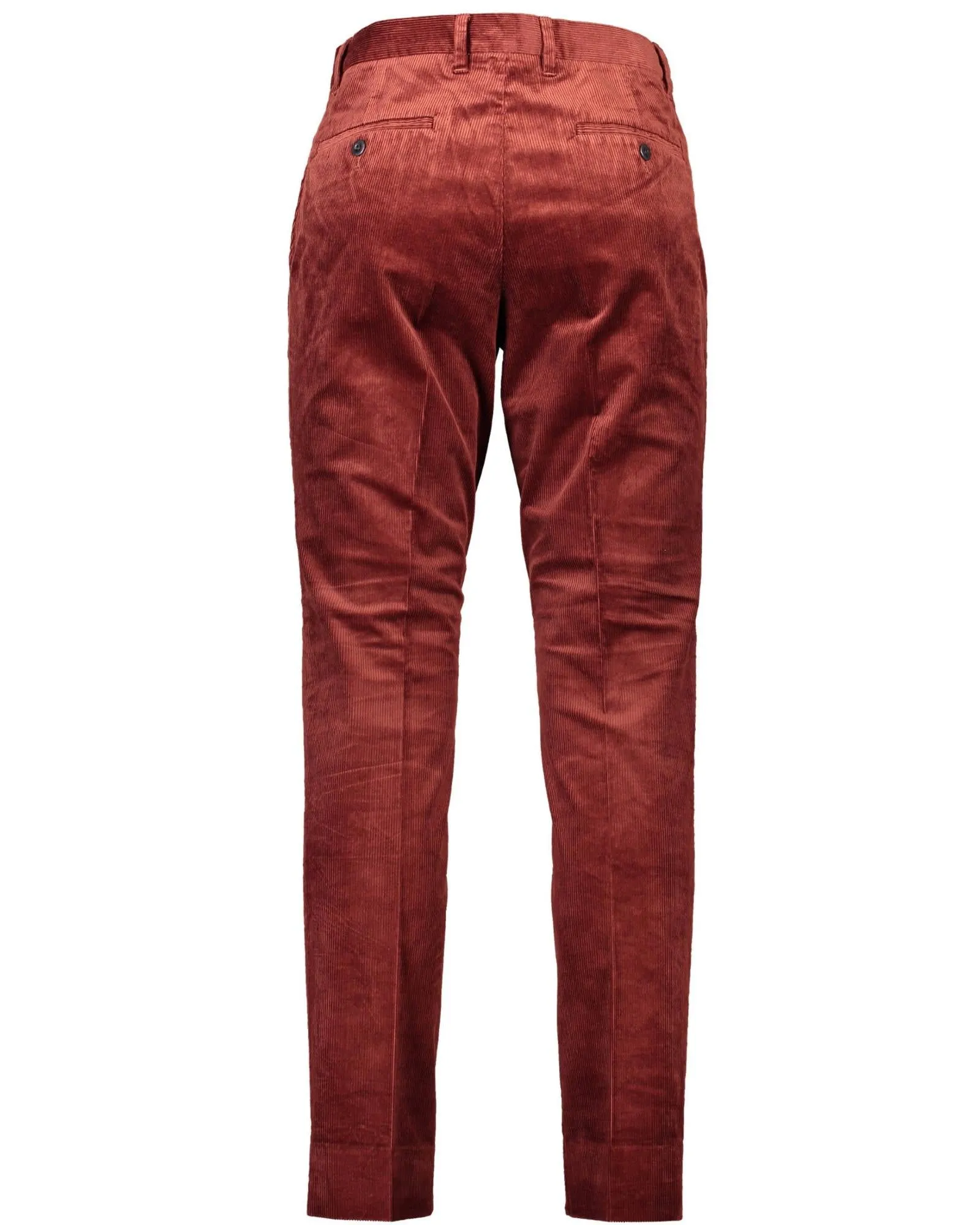 Gant Slim Fit Corduroy Pants Burgundy