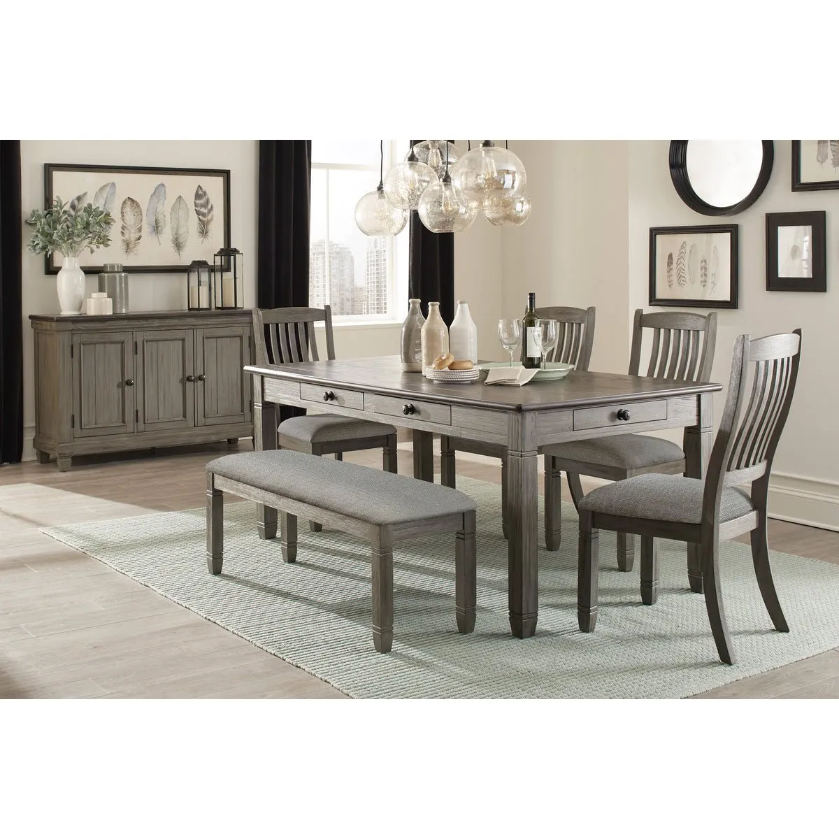 Granby Grey Collection Dining Set