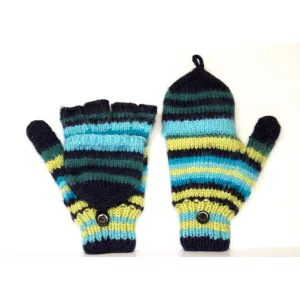 Handmade Mittens Blue