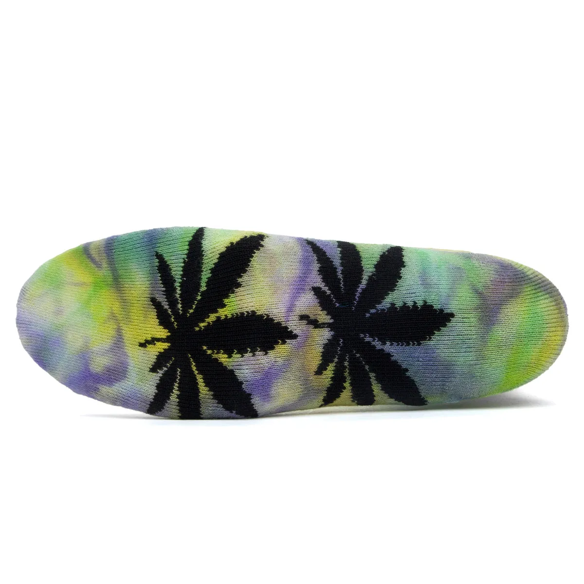 Huf Plantlife Tiedye Sock - Lemon Yellow