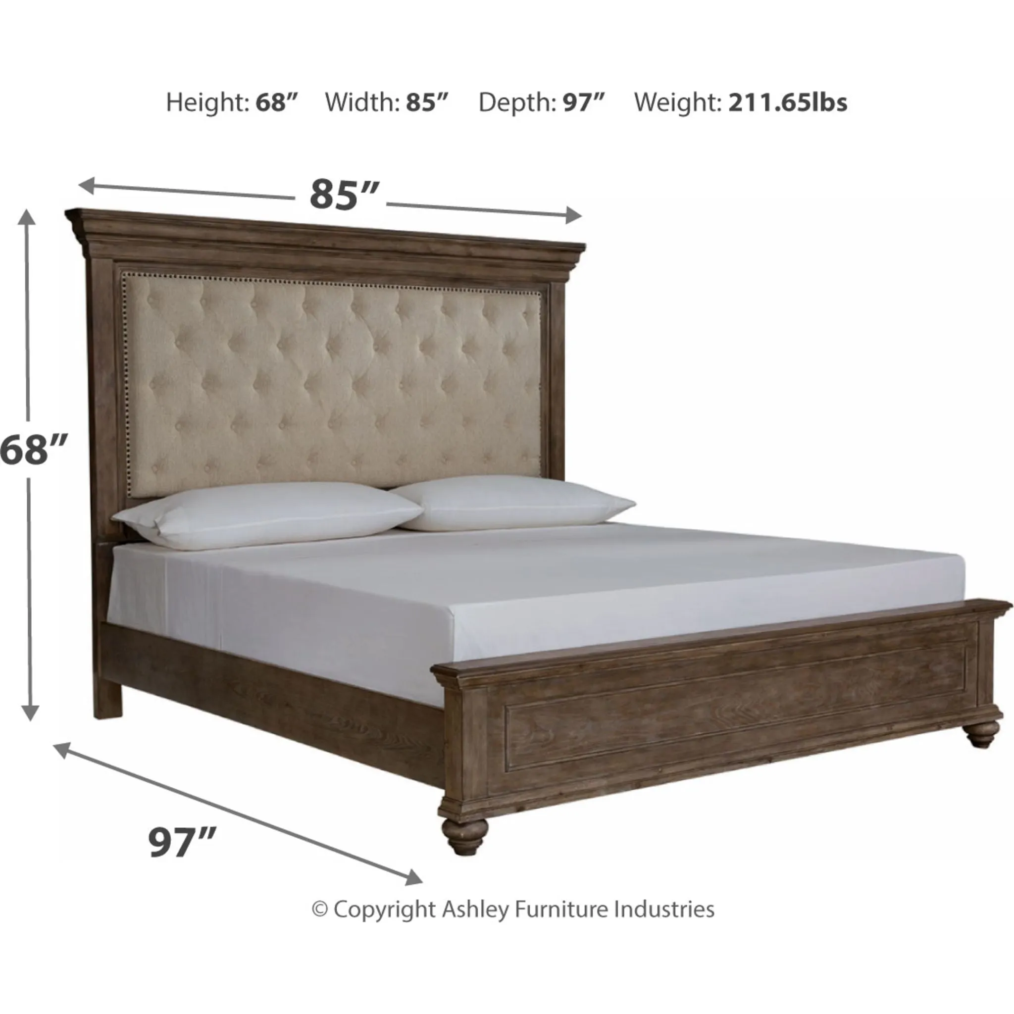 Johnelle-Exclusive Upholstered Bed