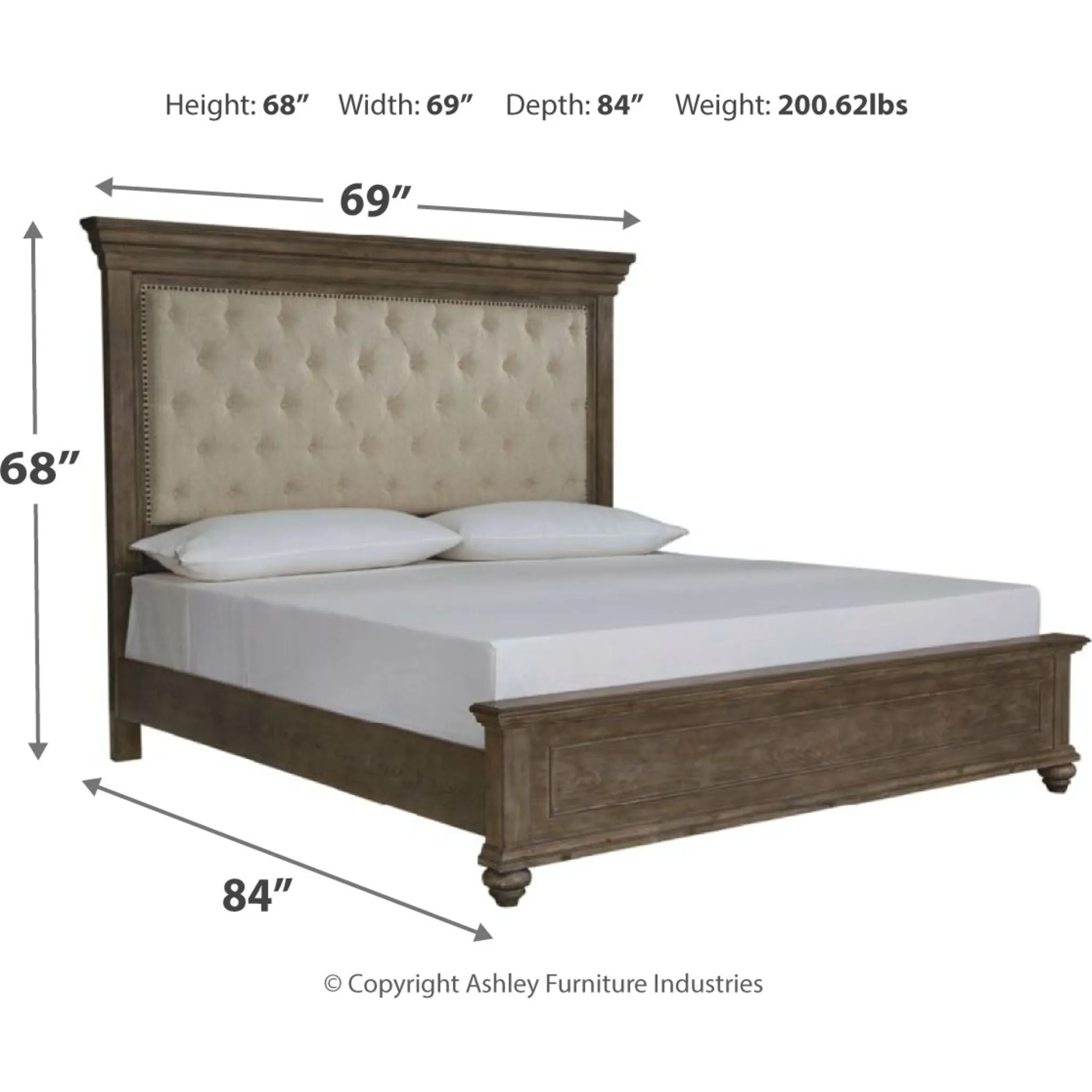 Johnelle-Exclusive Upholstered Bed