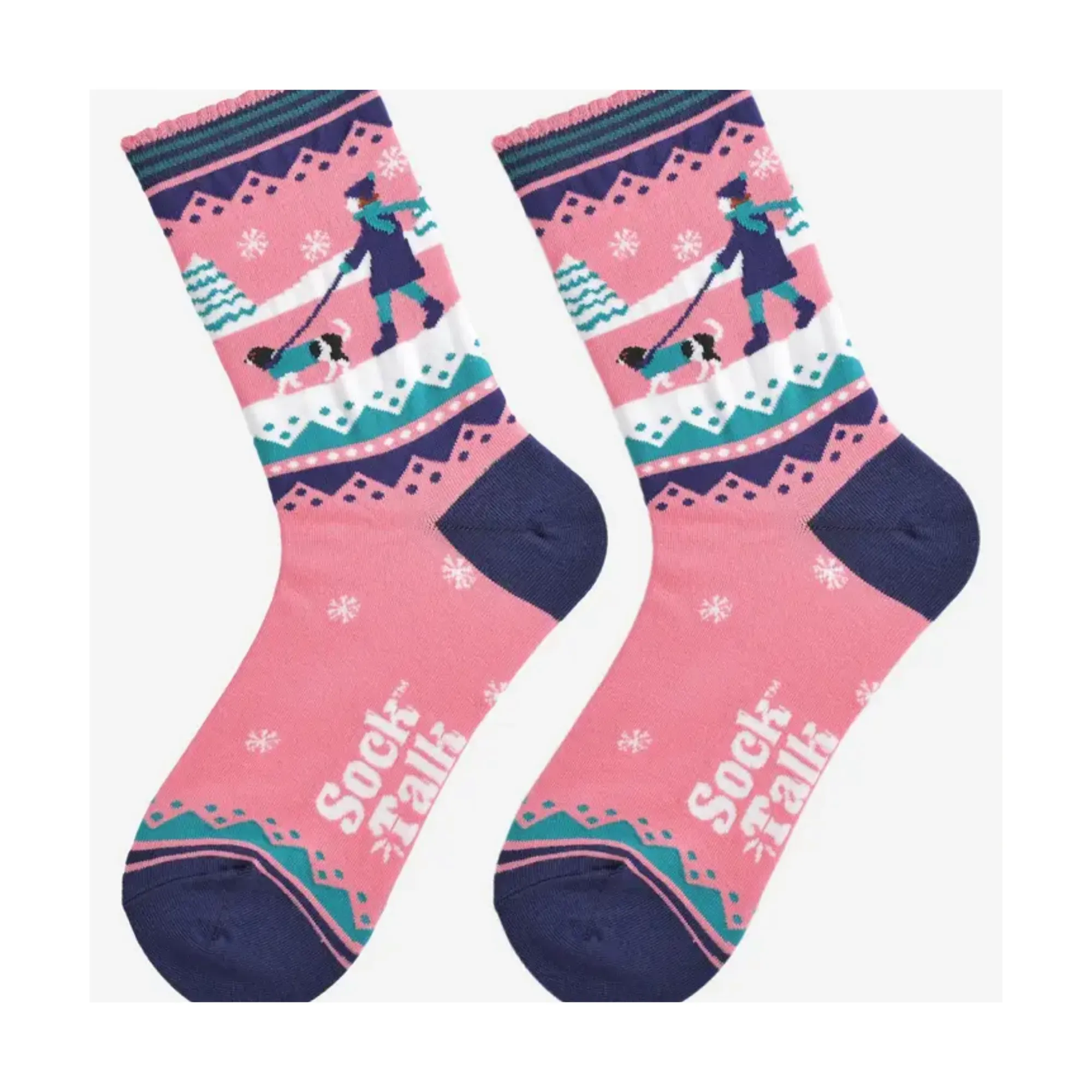 King Charles Spaniel Walk Ladies' Socks