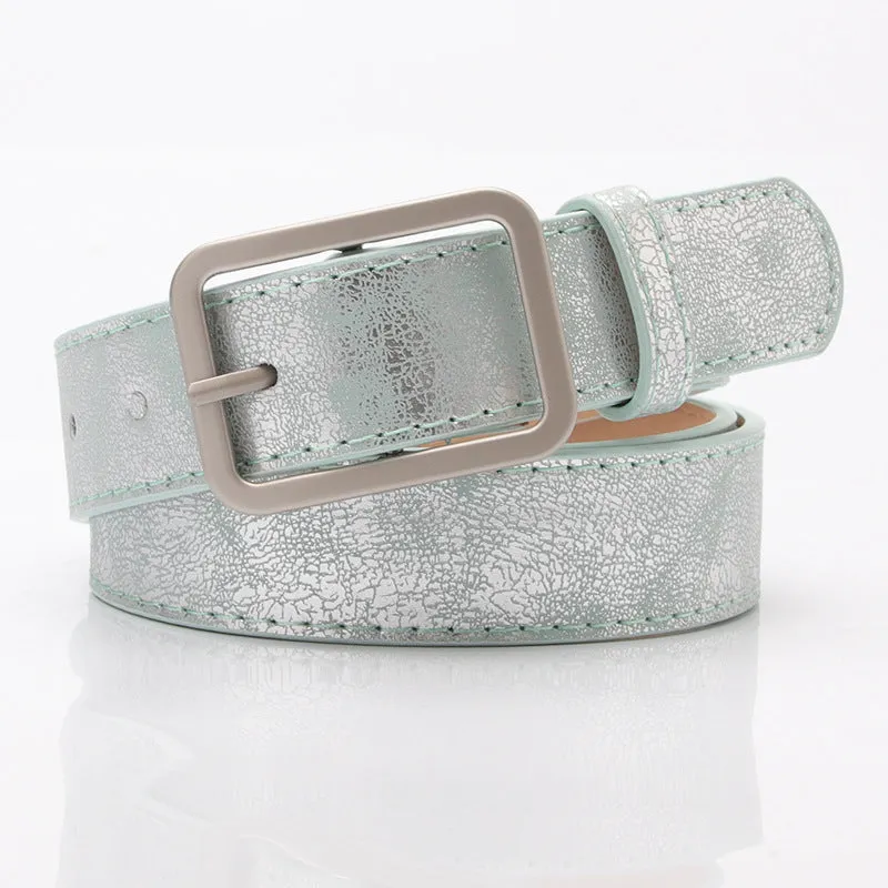 Korean Style Alloy Buckle Belt Jeans Decoration Pant Belt Student