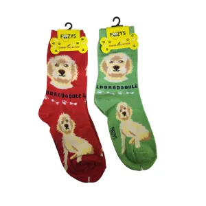 Labradoodle Women's Crew Socks