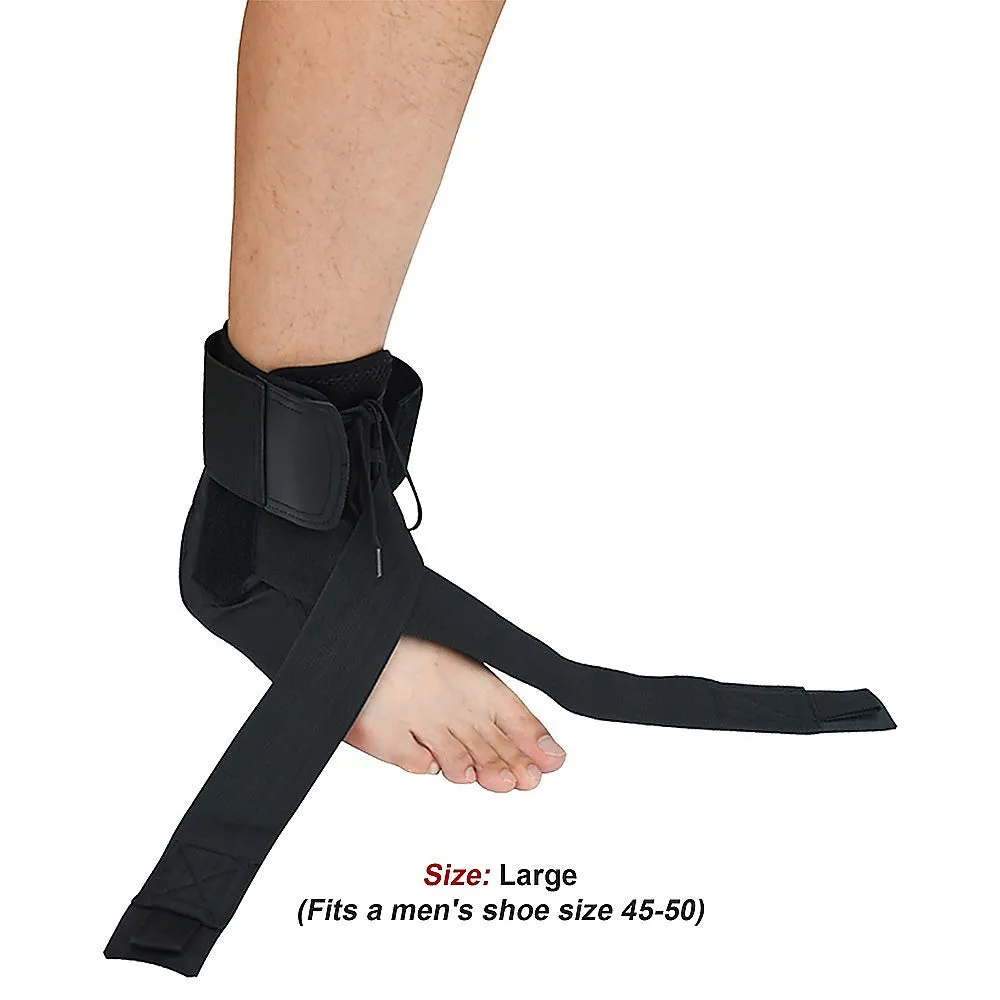 Large Lightweight Breathable Ankle Brace Stabilizer