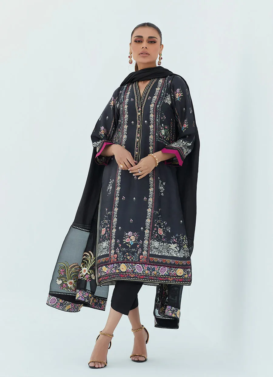 Leo Sable Shirt And Dupatta