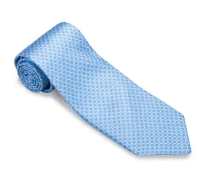 Light Blue Monroe Links Necktie - F5212