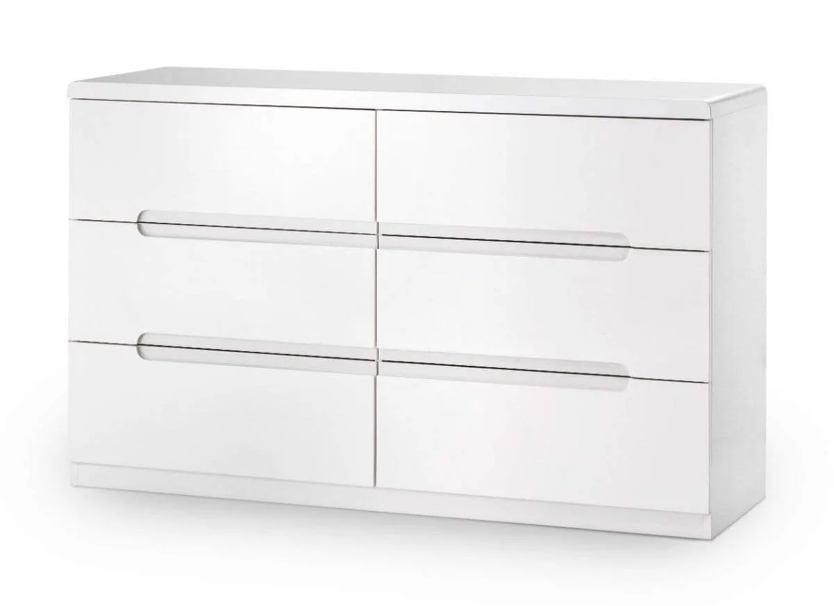 Manhattan 6 Drawer Wide Chest