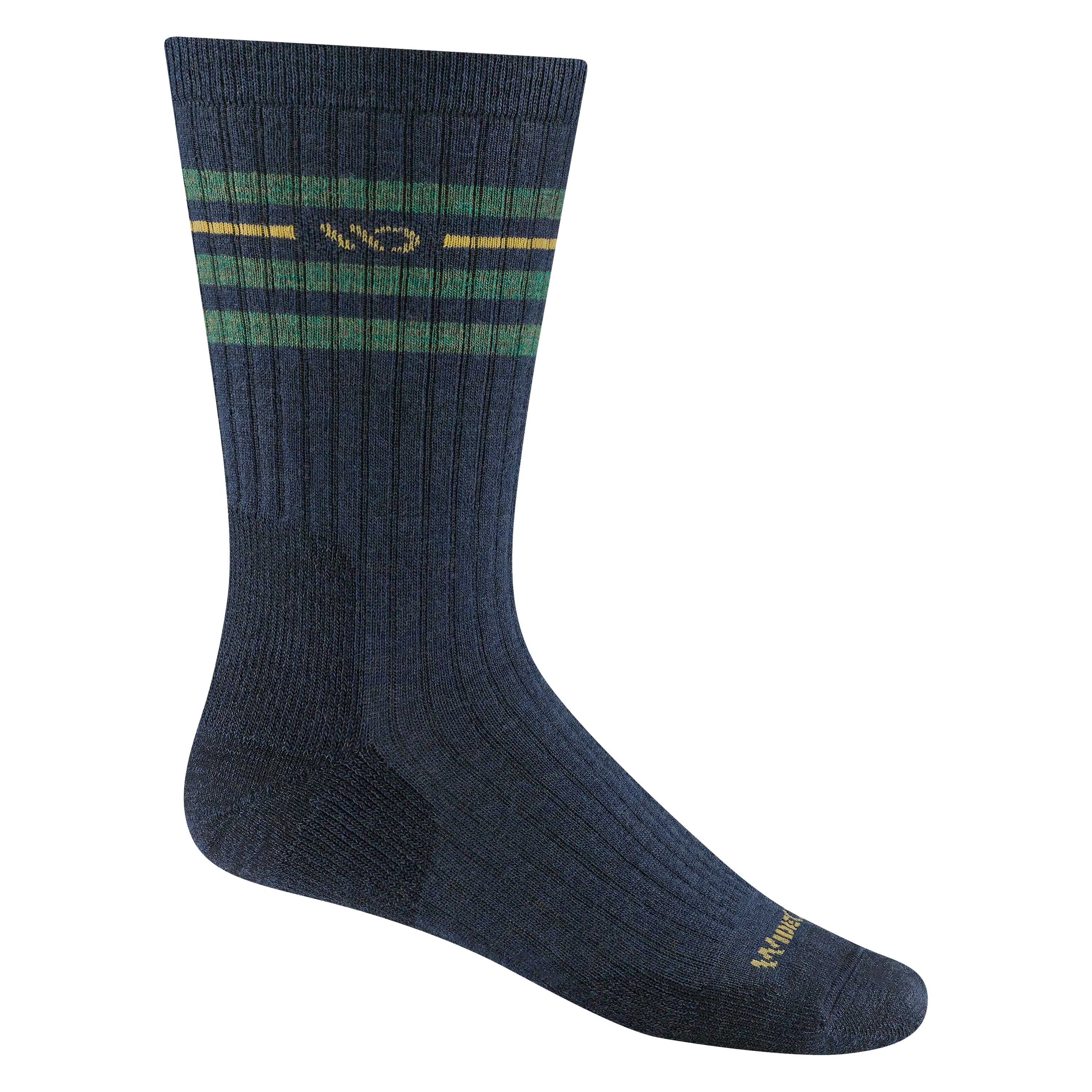 Men's Vintage Stripe Midweight Crew Sock