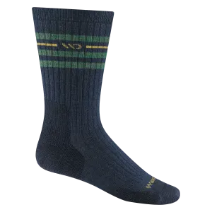 Men's Vintage Stripe Midweight Crew Sock