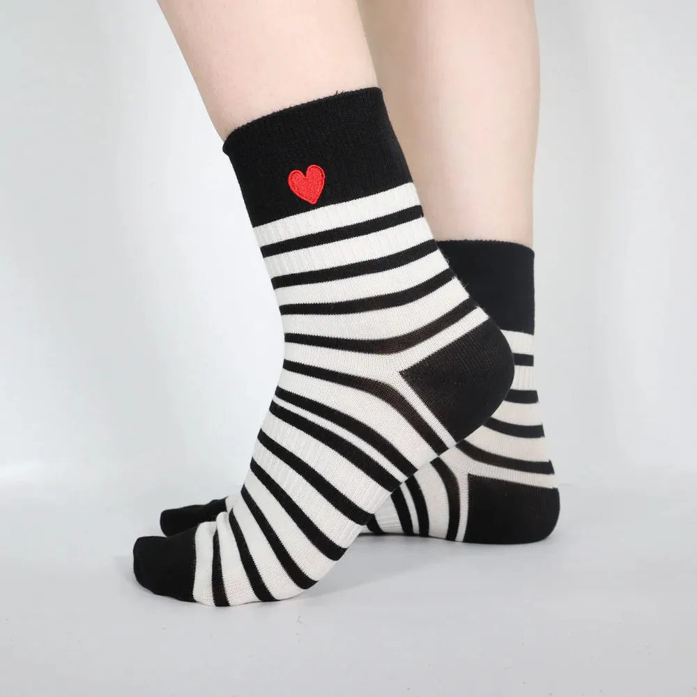 MINX Love Line Fashion Socks