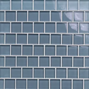 Morning Sky Natural, 1-1/2" x 1-1/2" - Glass Tile