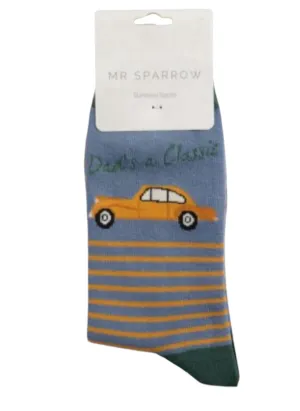 Mr Sparrow Bamboo Dad's Classic Socks(2 Colours)