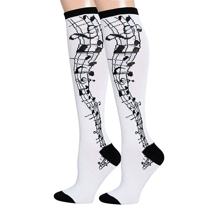 Musical Knee High Socks