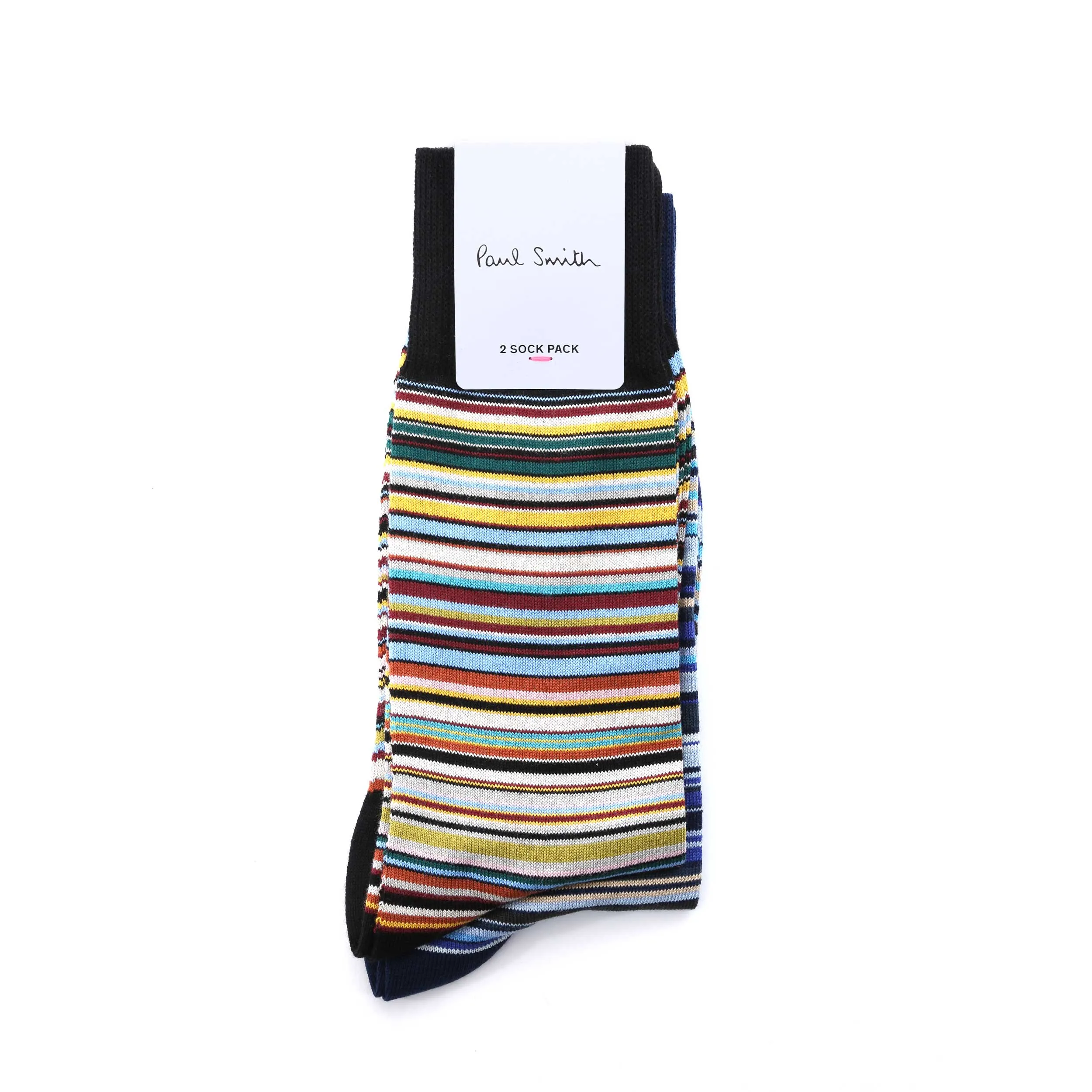 Paul Smith 2 Pack Signature Sock in Multi