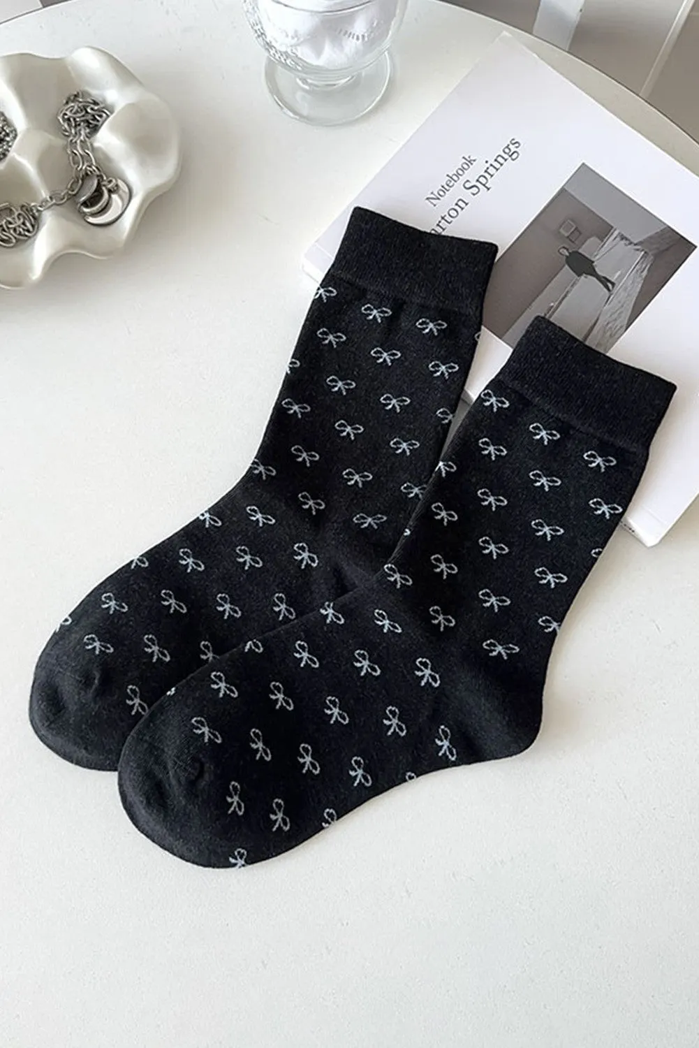 Pretty Feet Crew Socks