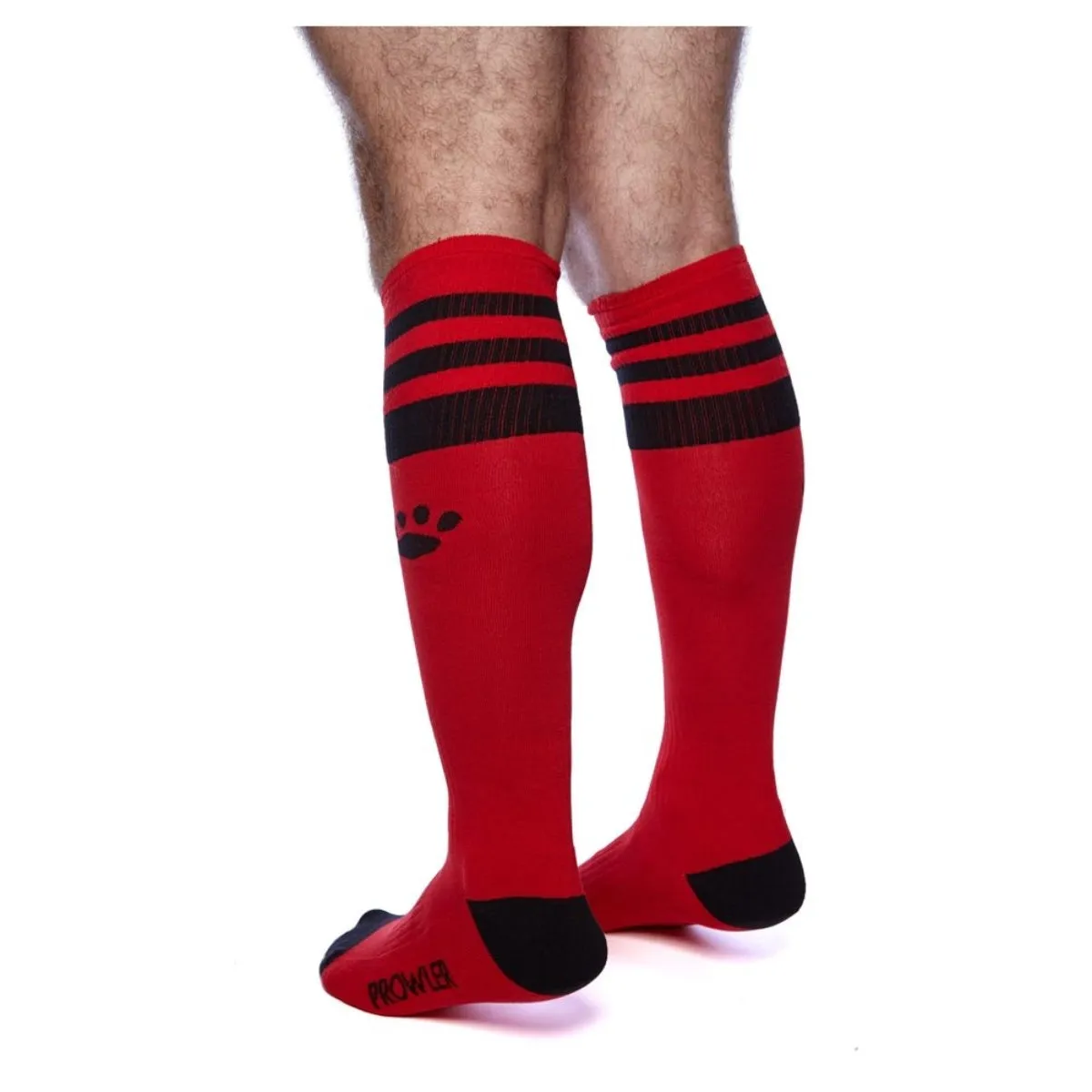 Prowler RED Football Socks Red Black