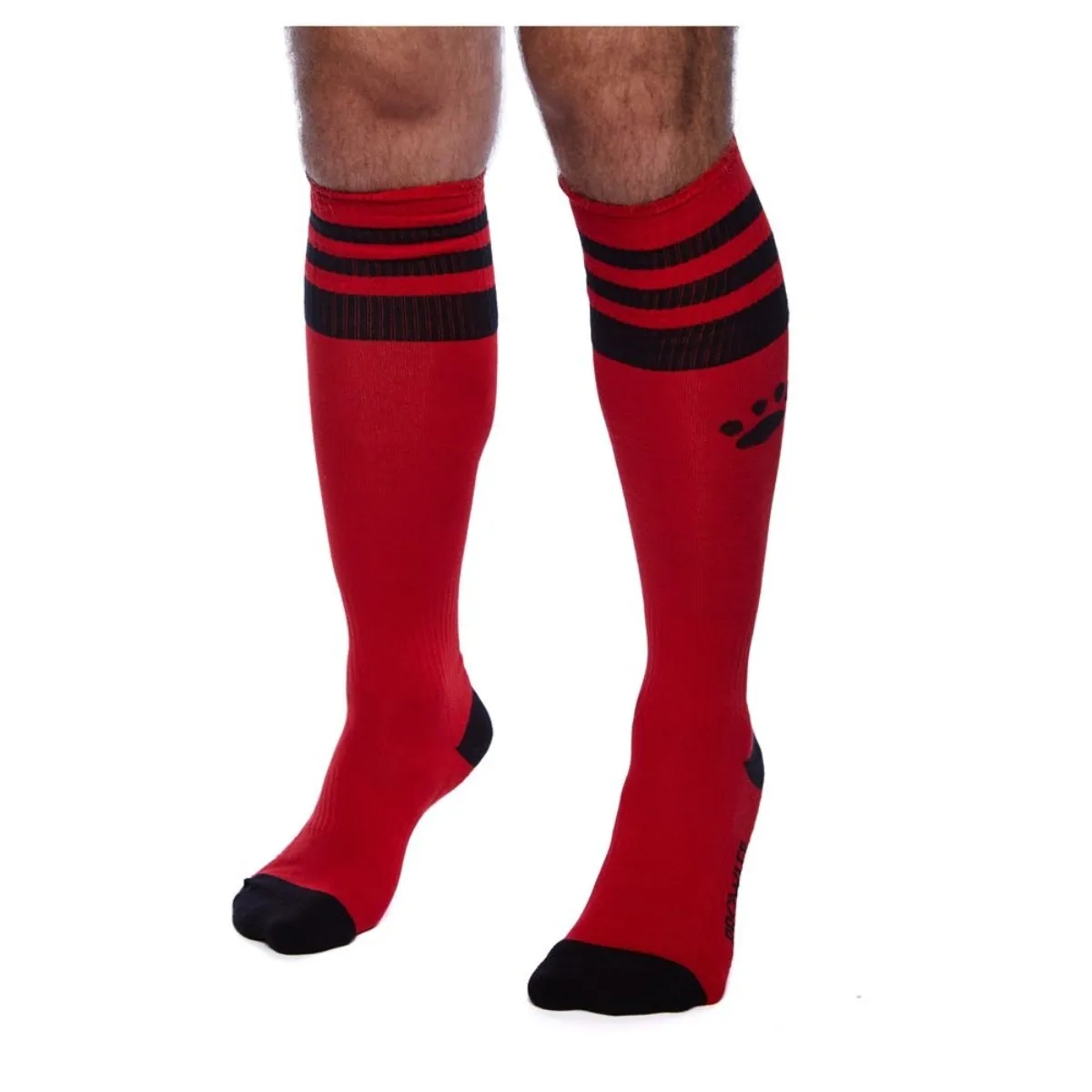 Prowler RED Football Socks Red Black