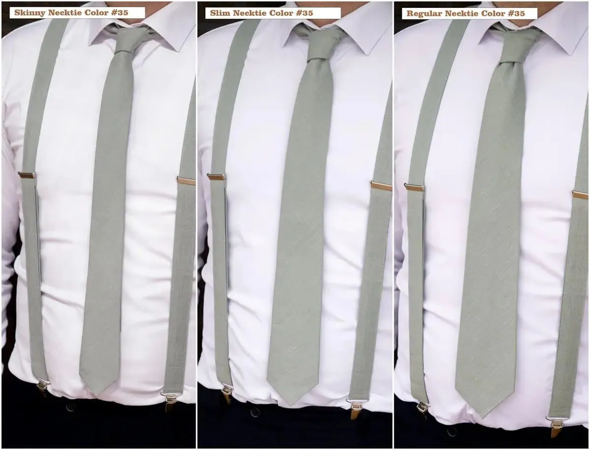 Pure White Necktie - Sleek and Versatile Accessory for Men and Kids