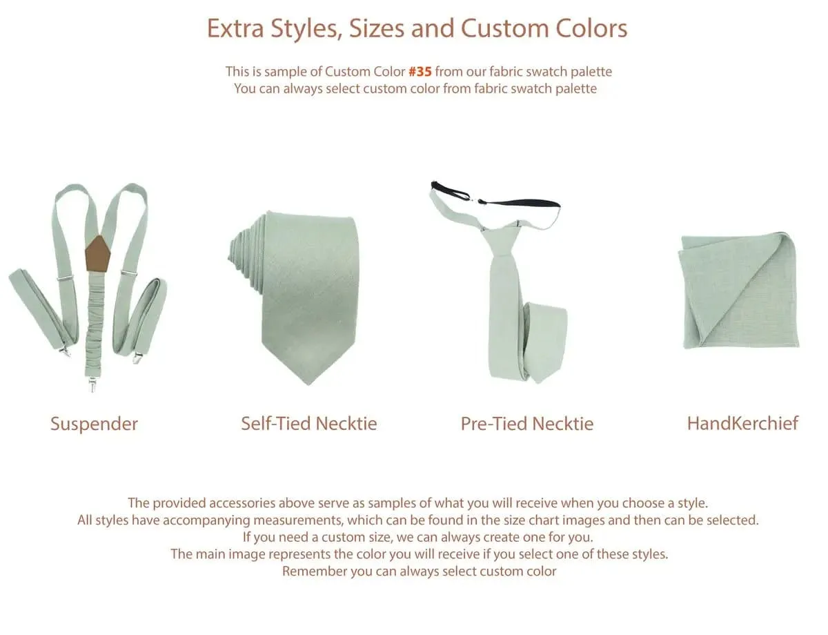 Pure White Necktie - Sleek and Versatile Accessory for Men and Kids