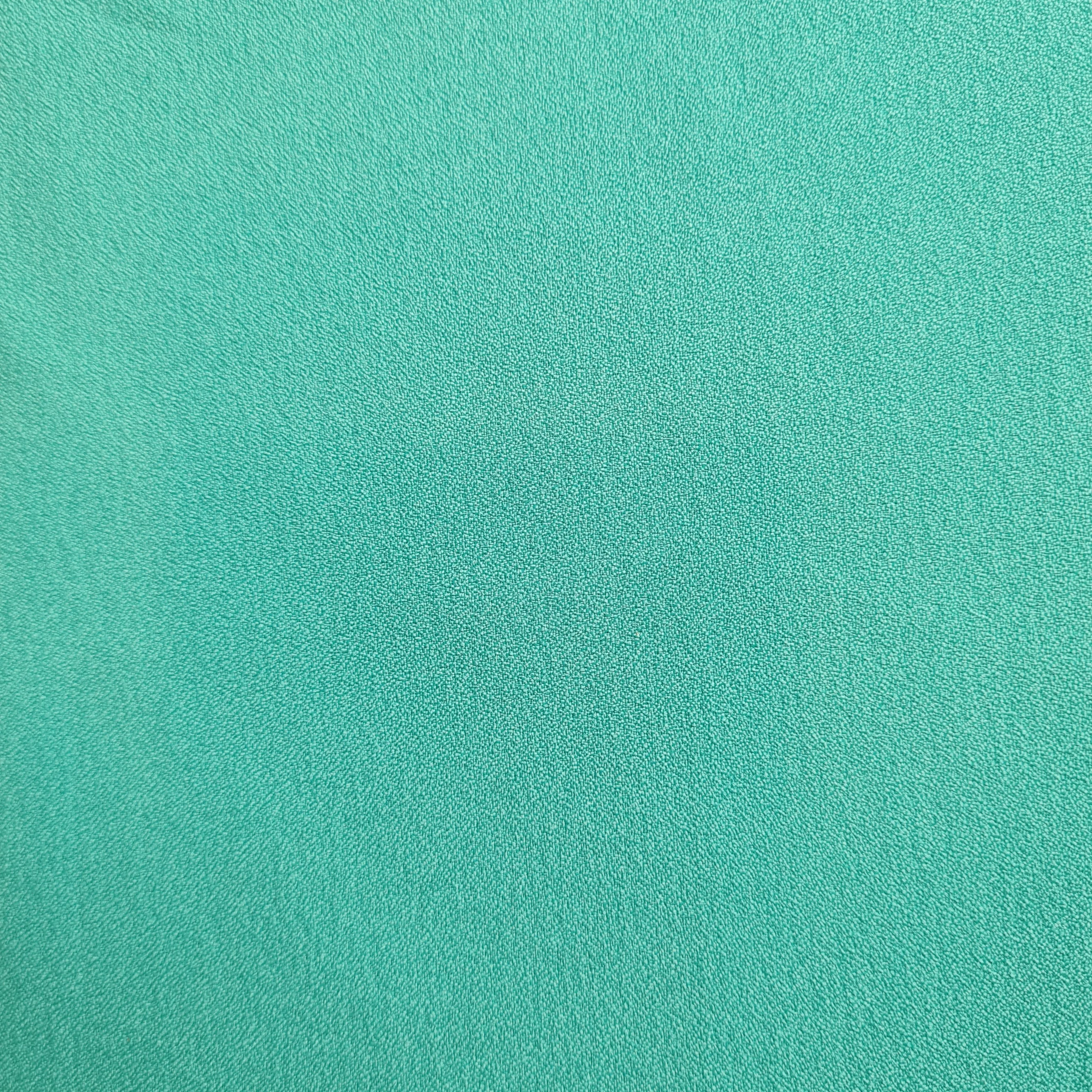 Sea Green Solid Moss Crepe Fabric 17879