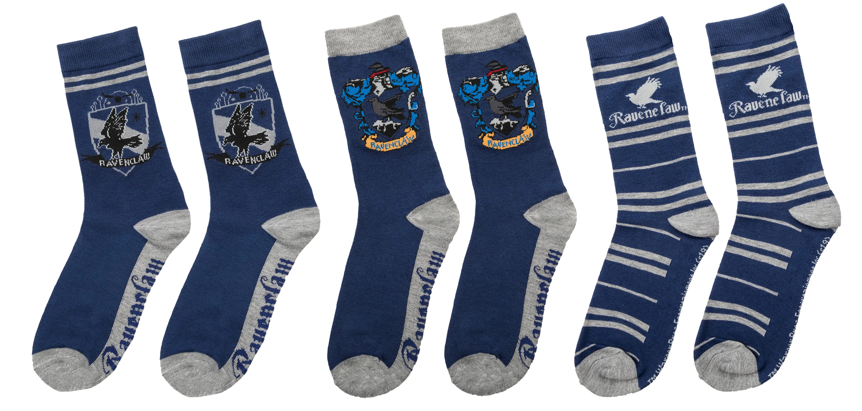 Set of 3 Ravenclaw Socks