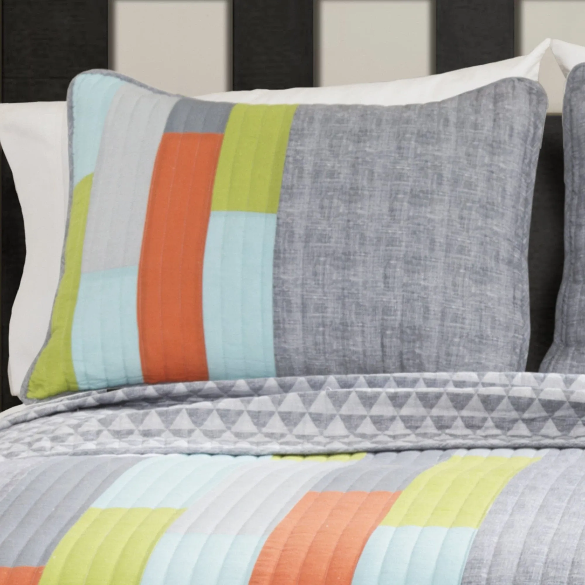 Shelly Stripe Quilt Set