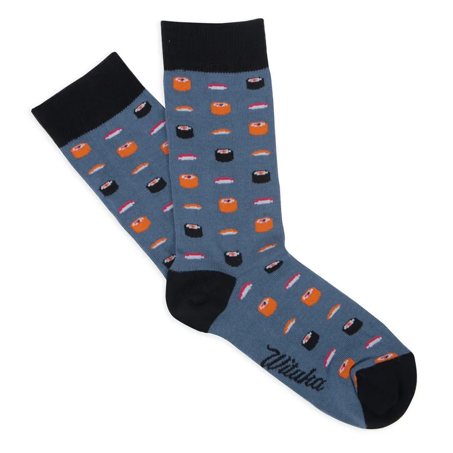 Socks Sushis Blue