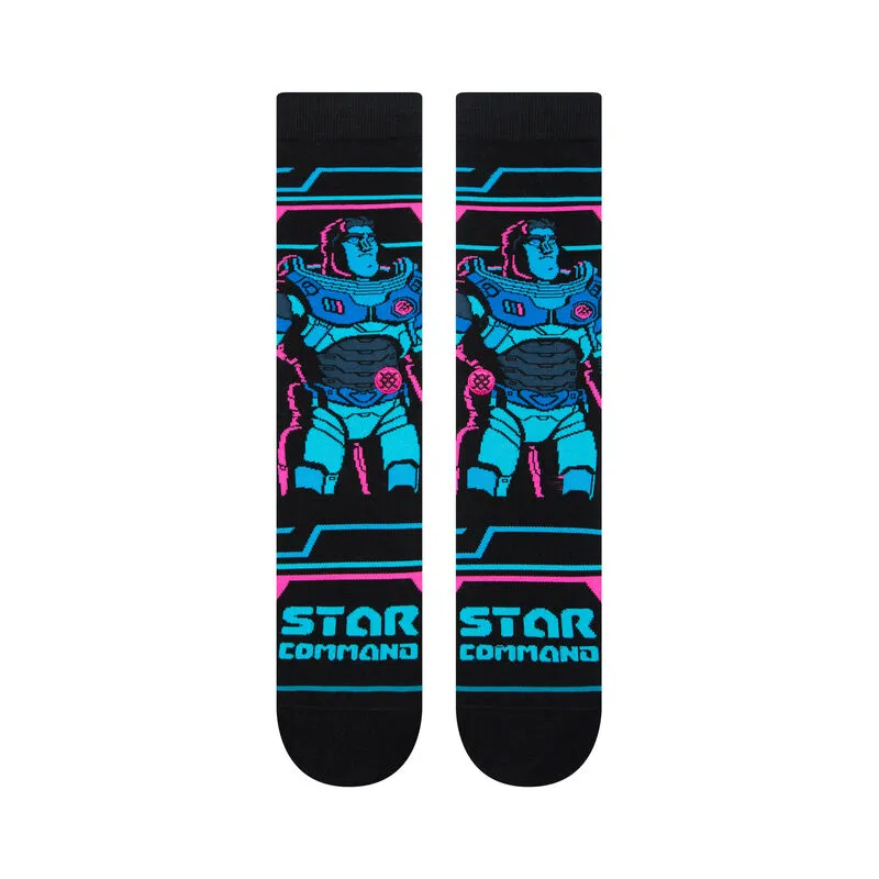 Stance Disney Pixar X Stance Lightyear Kids Crew Socks - Black